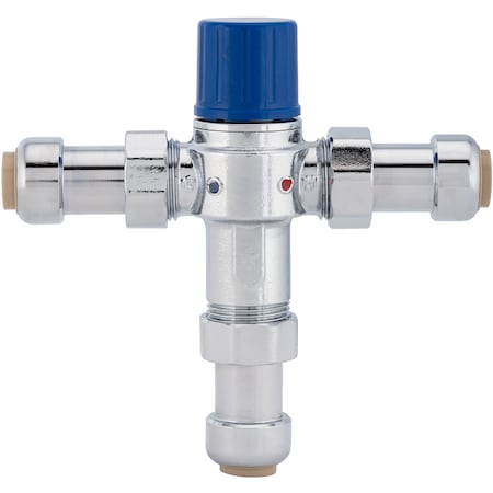 JONES STEPHENS 1/2" PlumBite Push On Thermostatic Mixing Valve C77468LF